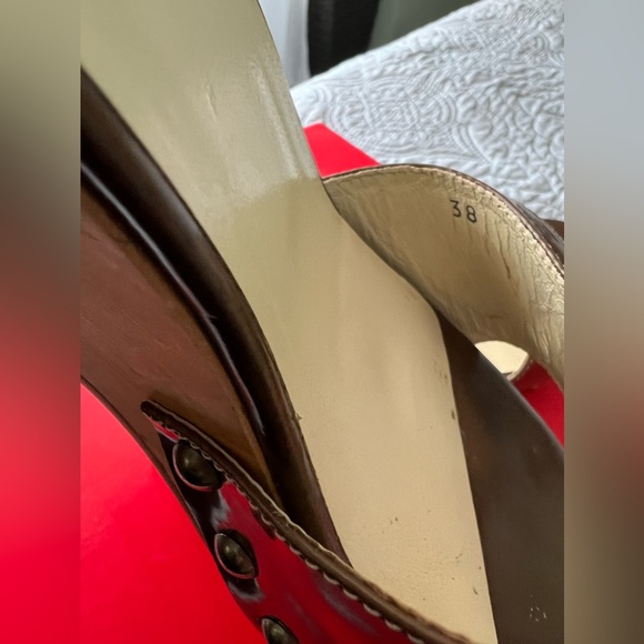 Prada Patent Leather wedge size 38 - Picture 4 of 7